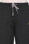 Rosaline U&I Knit Cotton Pyjama - Anthra Melange — thumbnail 5